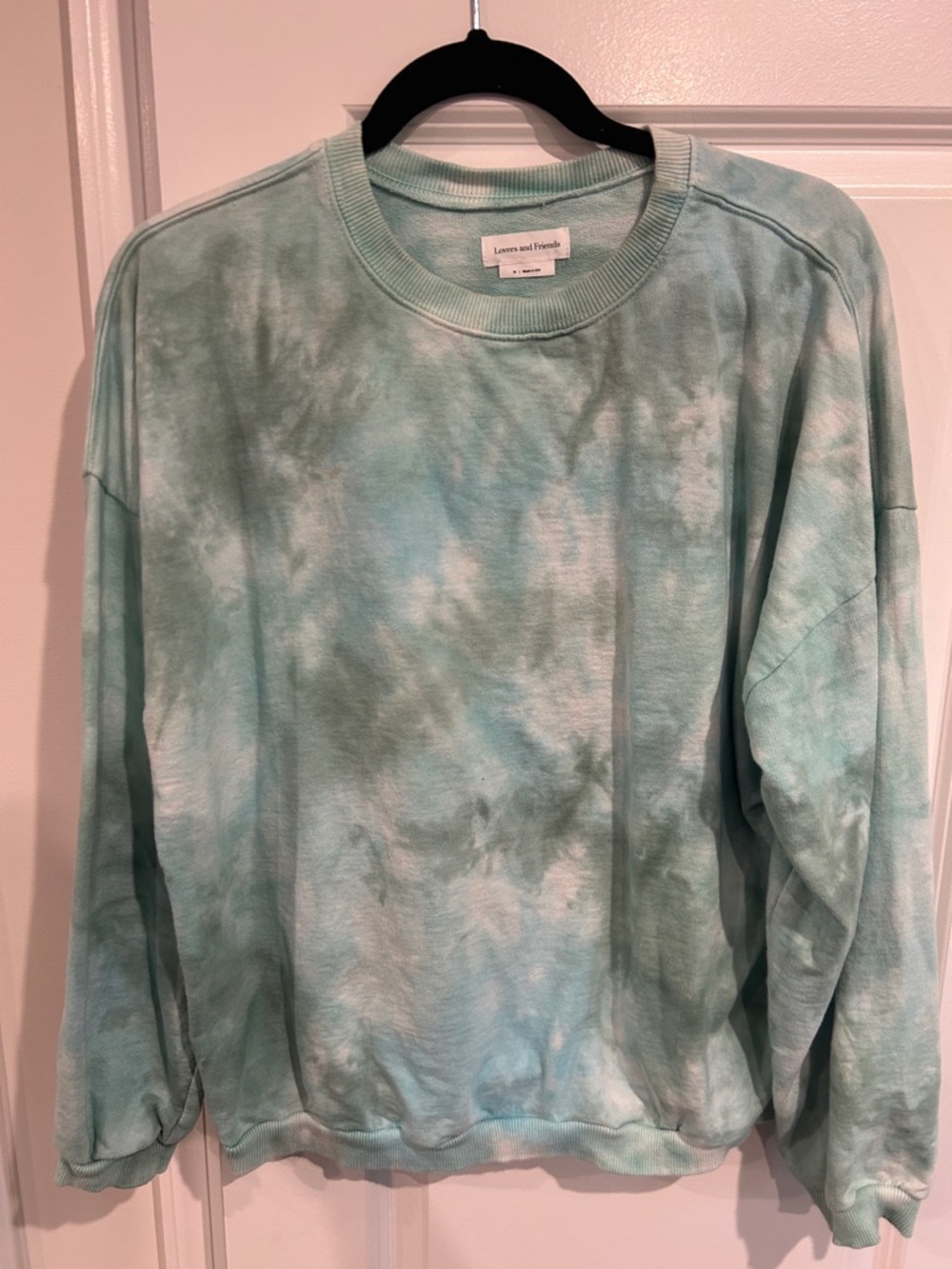 Lovers + Friends Tie-Dye Crewneck Sweatshirt